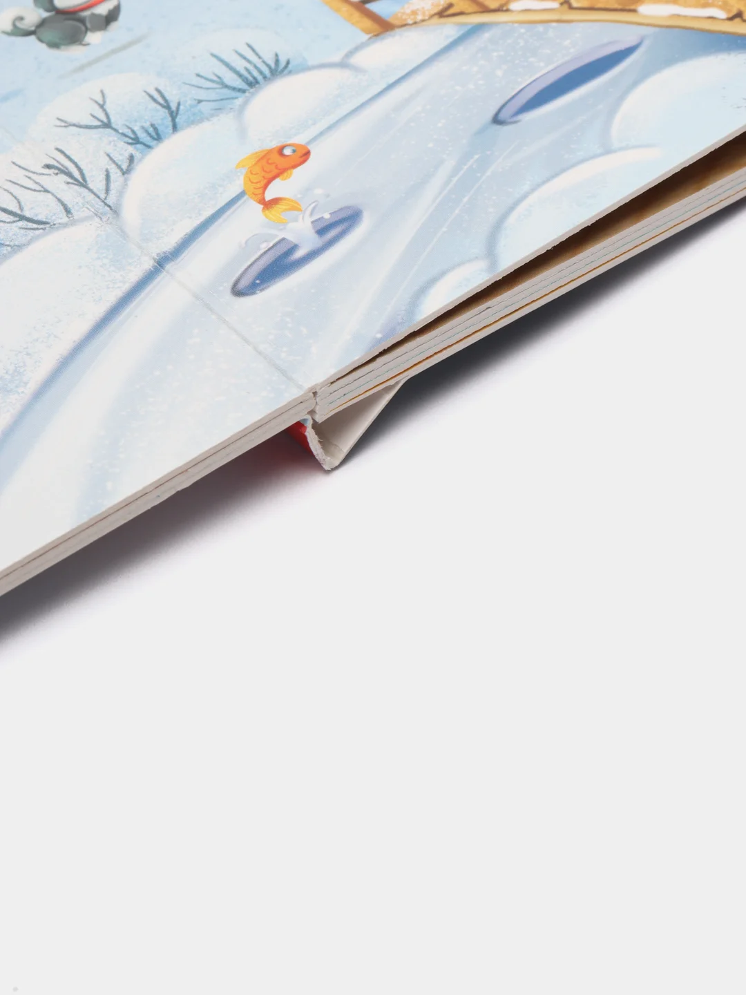 Детская книга на картоне "Новый год", виммельбух, Проф-Пресс