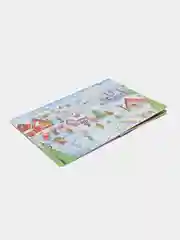 Детская книга на картоне "Новый год", виммельбух, Проф-Пресс