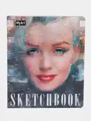 Бронзовый скетчбук  / Блокнот для зарисовок / MyArt
