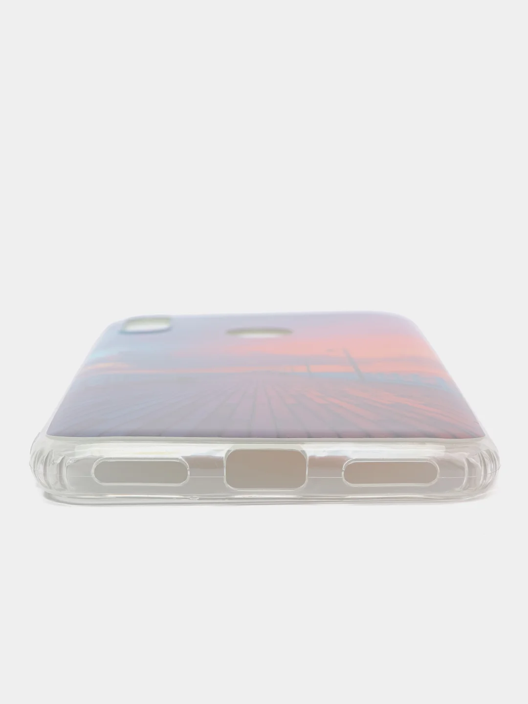 Фиолетовый чехол Honor 8A / 8A Prime / Huawei Y6 2019 / Y6 Prime 2019 с рисунком Игра в кальмара