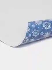 Голубой новогодняя бумага упаковочная глянцевая "Новогоднего настроения" 50 х 70 см, 4 варианта