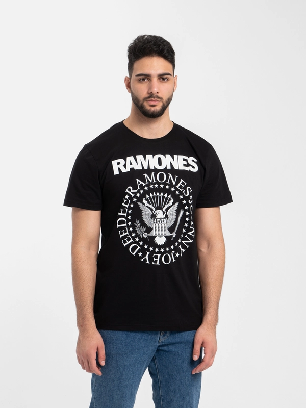 Футболка унисекс из хлопка с принтом Ramones