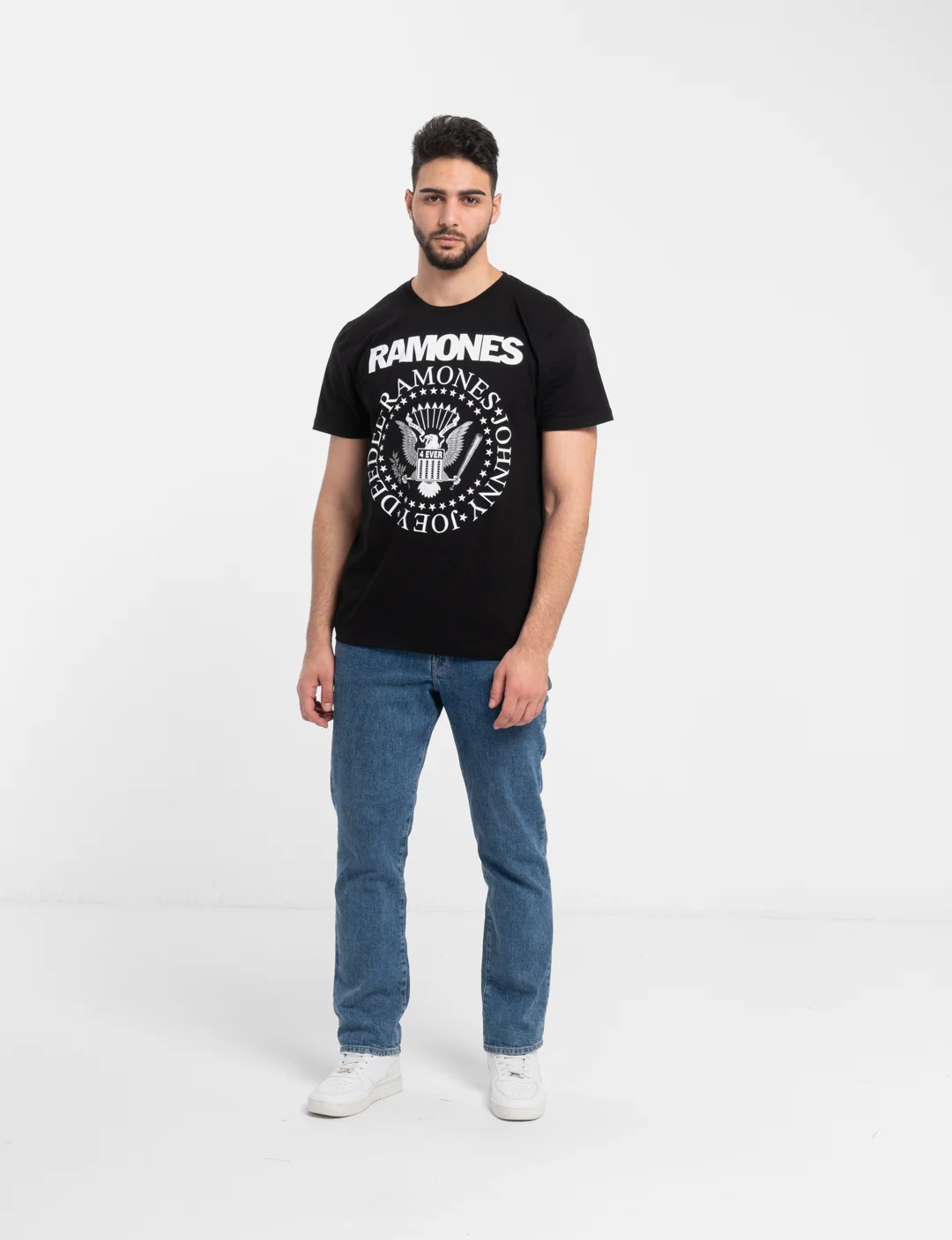 Футболка унисекс из хлопка с принтом Ramones