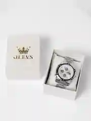 Белый наручные электронные часы OLEVS