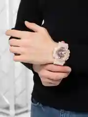 Розовый наручные электронные спортивные часы OLEVS