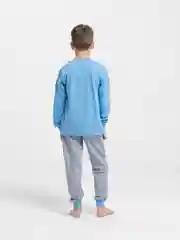 Голубой пижама детская