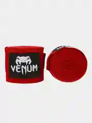 Красный бинты для бокса VENUM Kontact, боксерский бинт, бинт спортивный, фиксатор запястья
