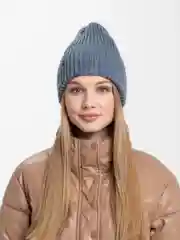 Индиго шапка женская "Зара"