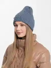 Индиго шапка женская "Зара"