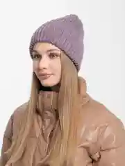 Аметистовый шапка женская "Зара"