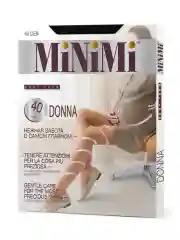 Черный колготки женские MiNiMi "Donna", 40 ден