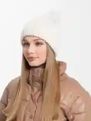 Белый шапка женская "Зара"