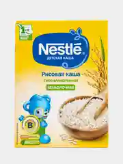 Каша детская NESTLE безмолочная рисовая с бифидобактериями , с 4 мес, карт.коробка, 200 г