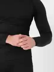 Черный спортивный костюм (рашгард и тайтсы) мужской, 3 цвета