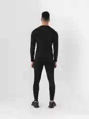 Черный спортивный костюм (рашгард и тайтсы) мужской, 3 цвета