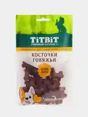 Лакомство TiTBiT "Косточки говяжьи", для собак мини пород, 100 г