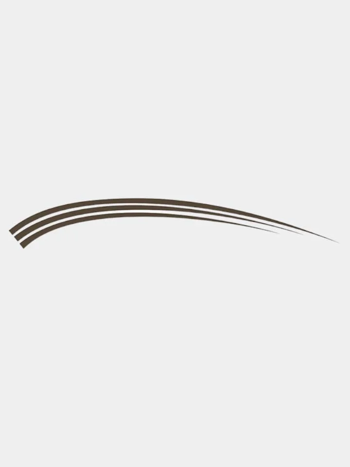 Коричневый лайнер для бровей LiLo Brows filler