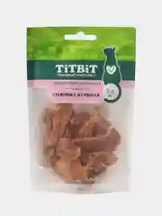 Лакомство для кошек TITBIT "Соломка куриная", 25 г