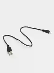Черный кабель Bion USB 2.0 - micro USB, 0,5 м