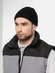 Черный шапка бини унисекс