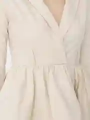 Бежевый платье DRESS 005