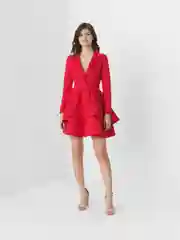 Красный платье DRESS 005