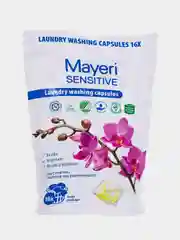 Капсулы для стирки ЭКО Mayeri Sensitive, 16шт