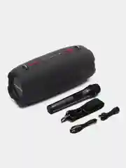Серый портативная акустика Hopestar A6Max 80W с микрофоном