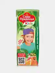 Сок детский Сады Придонья мультифруктовый, восстановленный, неосветленный, 0,2 л, 27 штук