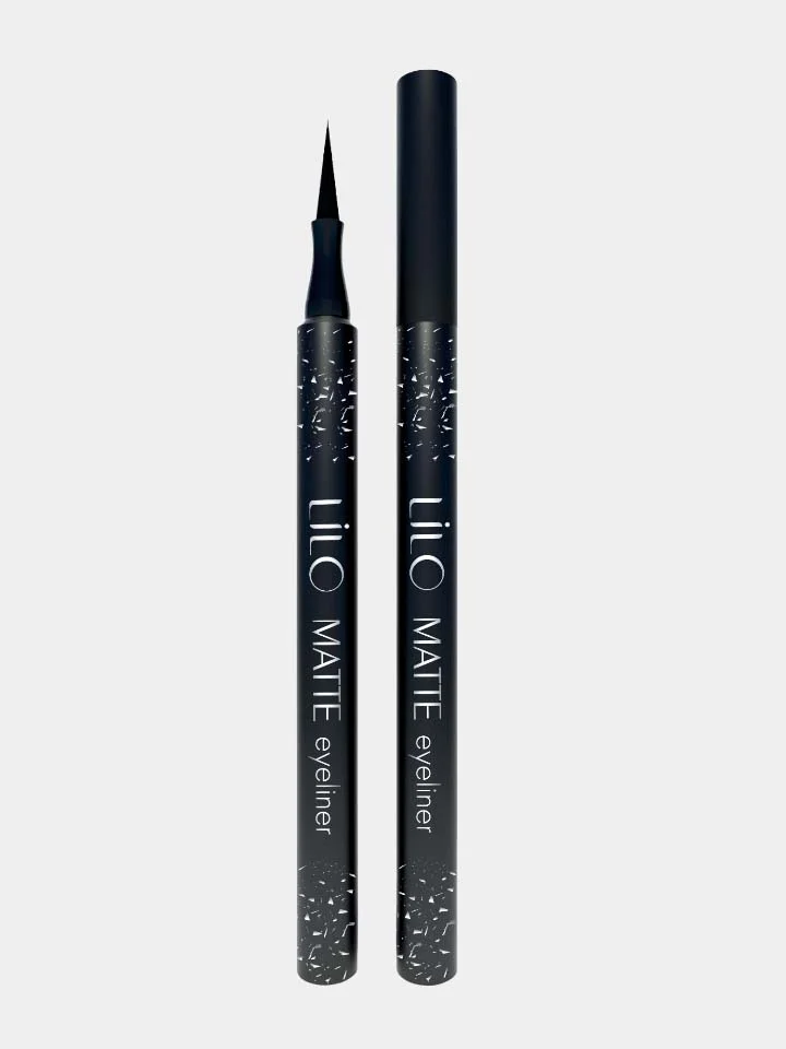 Коричневый подводка фломастер для глаз LiLo MATTE LINER