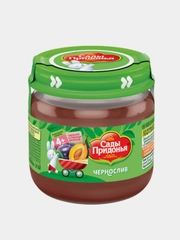 Пюре фруктовое Сады Придонья из чернослива (80 г, уп.12шт (стекло)