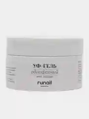 Розовый однофазный УФ-гель для наращивания Runail Professional, 15 г
