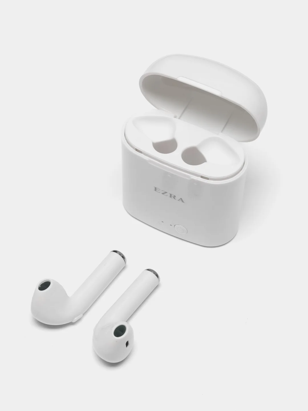 Белый наушники беспроводные, Bluetooth, с шумоподавлением