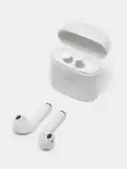 Белый наушники беспроводные, Bluetooth, с шумоподавлением