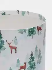 Белый новогодняя коробка