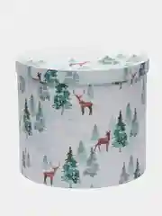 Белый новогодняя коробка