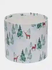 Белый новогодняя коробка
