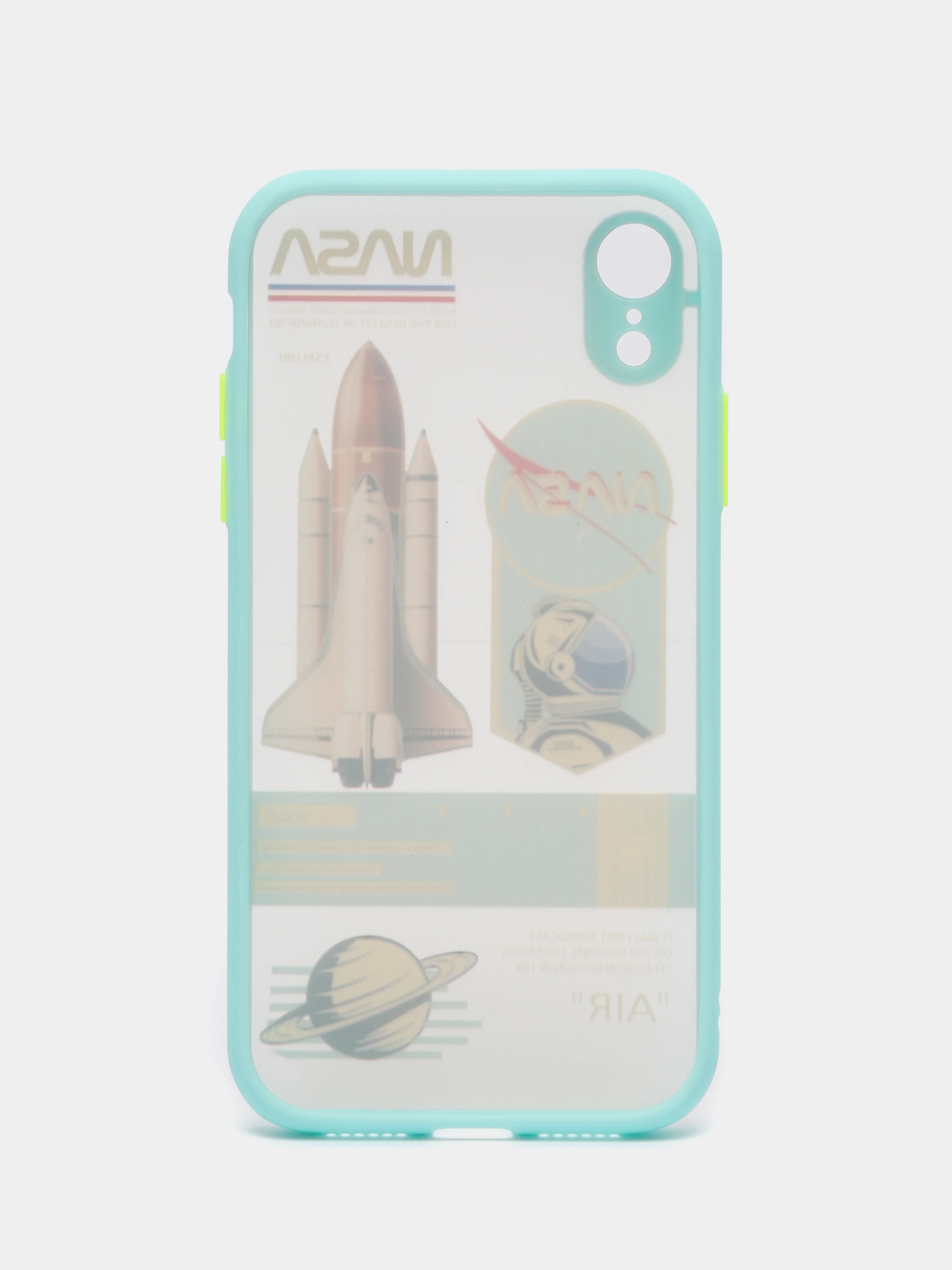 Бирюзовый чехол на iPhone 11, 13, 12, 8, 7, XR, Pro, Max, mini, X, XS, SE, Plus