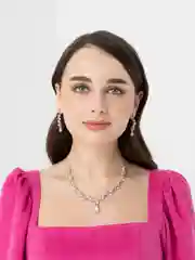 Комплект серьги и колье