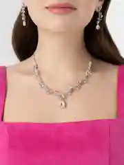 Комплект серьги и колье
