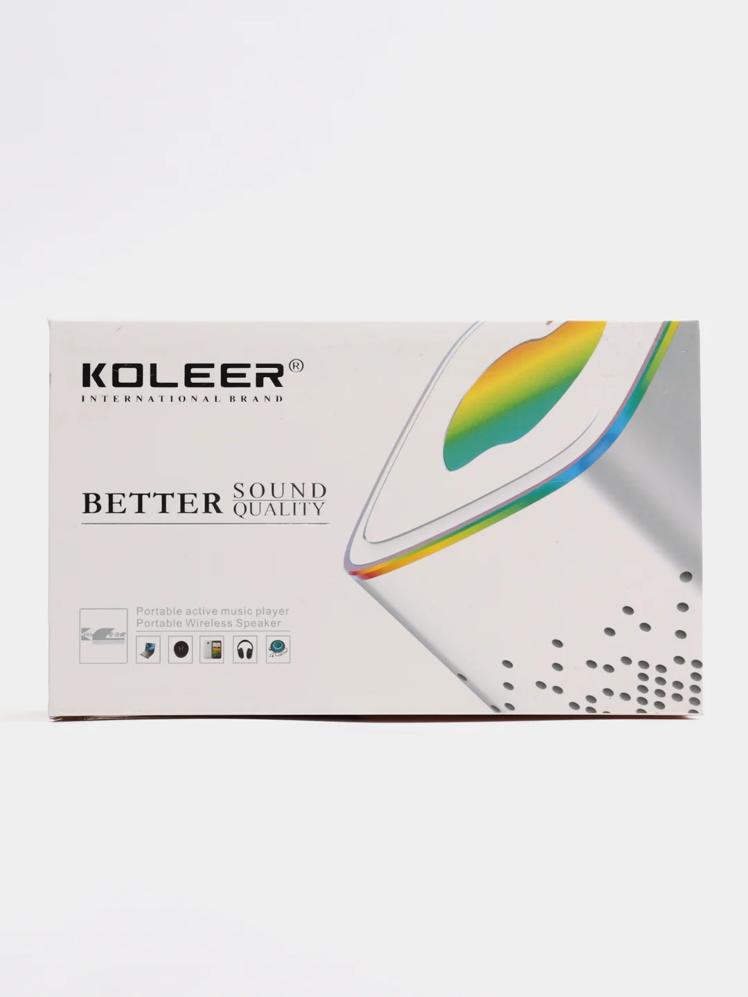 Серый колонка беспроводная KOLEER S818