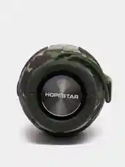 Зелёный хаки портативная беспроводная колонка Hopestar H51, блютус колонка 25W блютус