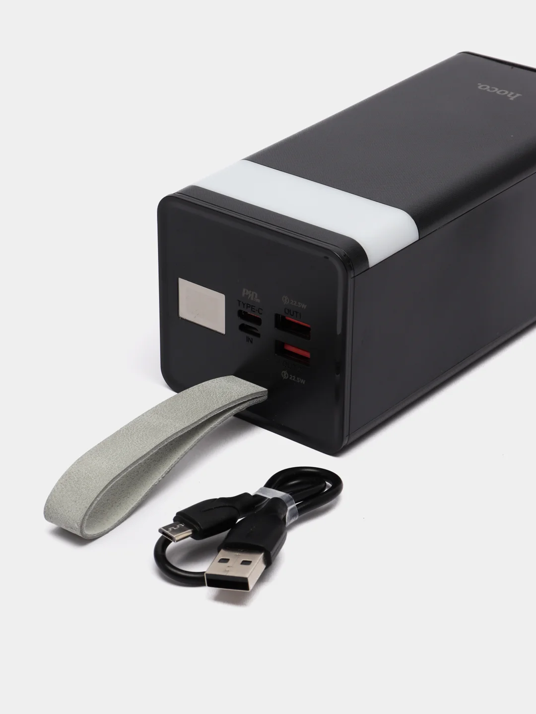 Черный внешний аккумулятор Hoco J86A 50000 mAh