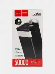 Черный внешний аккумулятор Hoco J86A 50000 mAh