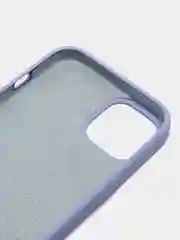 Сиреневый топ силиконовые чехлы для iPhone 13 с бархатной прослойкой