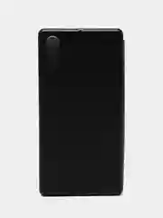 Черный кожаный чехол-книжка для Sony XZ, черный