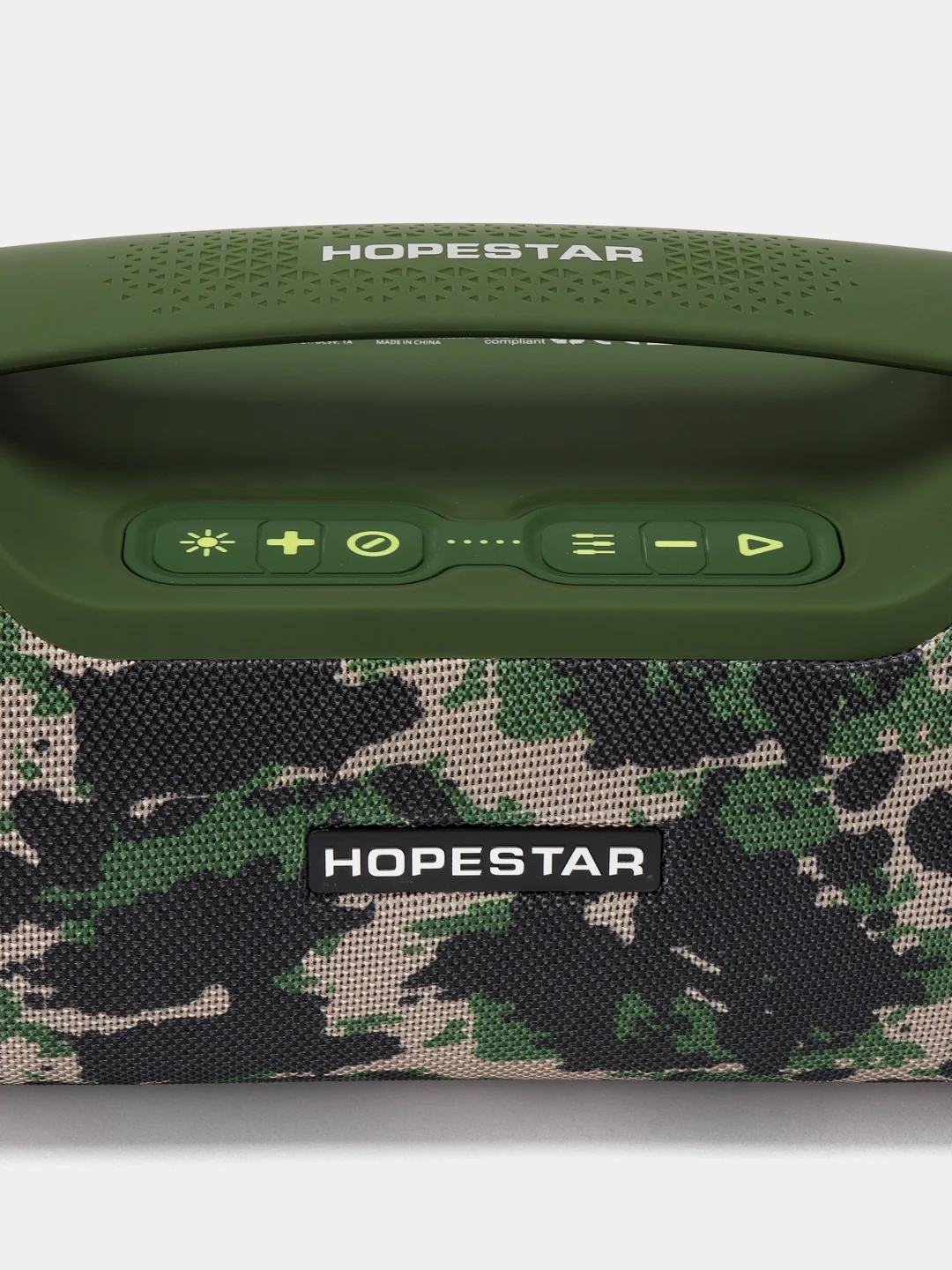 Зелёный хаки портативная беспроводная колонка Hopestar A6X, мощность 55W
