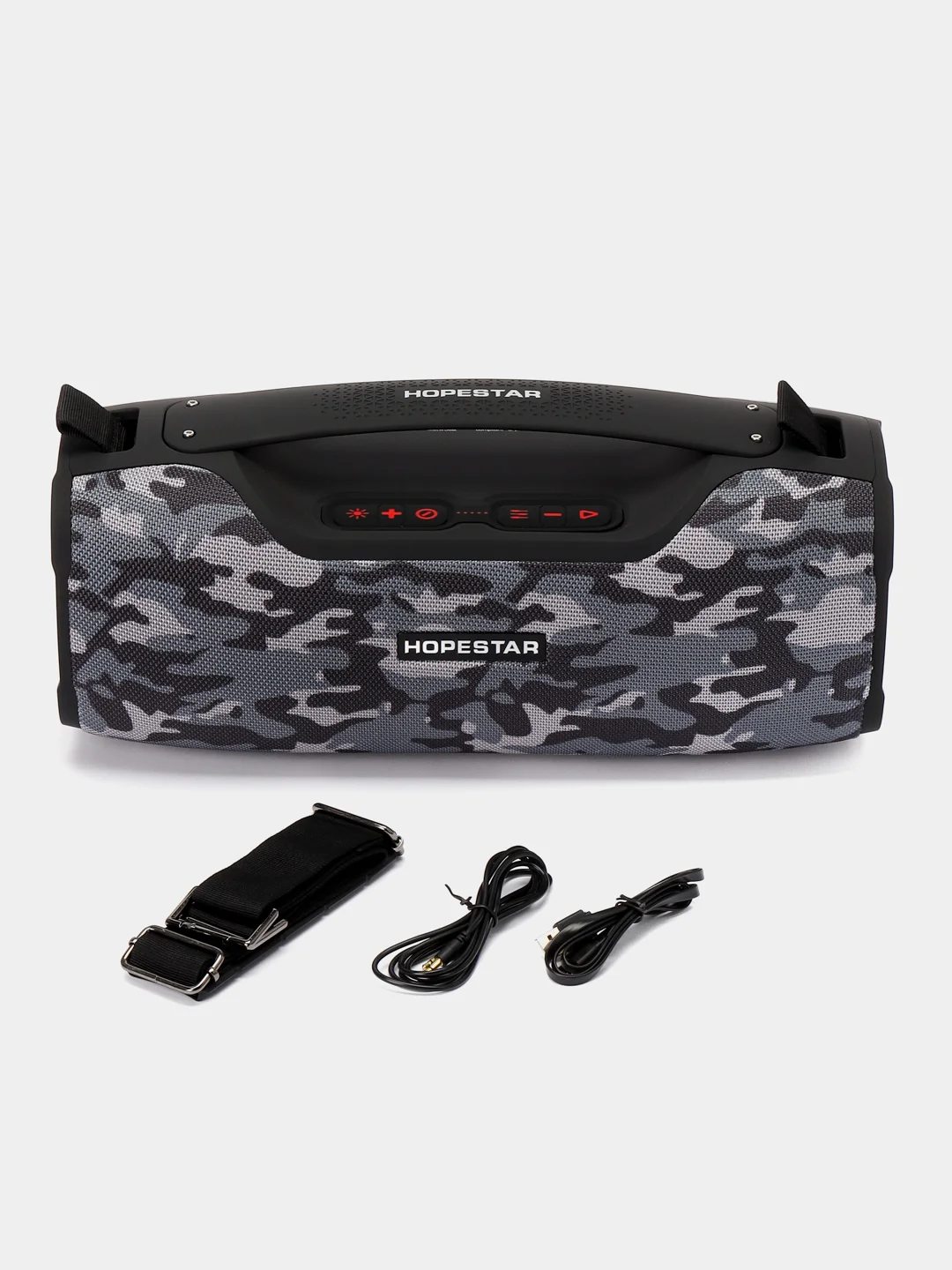 Приглушённый хаки портативная беспроводная колонка Hopestar A6X, мощность 55W