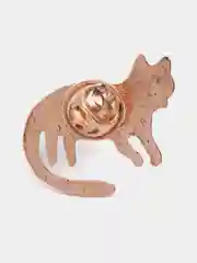 Золотой брошь Halloween "Кошка", 2 цвета