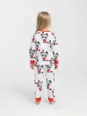 Белый детская пижама для девочки